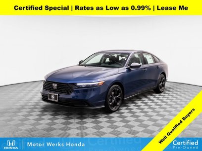 Certified 2025 Honda Accord SE