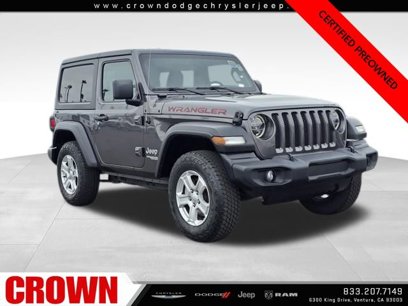 Certified 2021 Jeep Wrangler Sport S