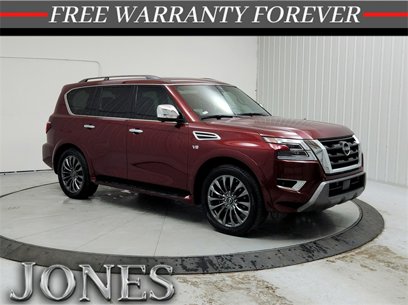 Used 2021 Nissan Armada Platinum w/ Captain's Chairs Package