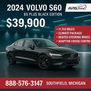 Used 2024 Volvo S60 B5 Plus w/ Climate Package
