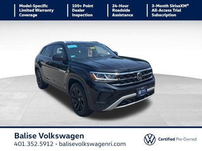 Certified 2022 Volkswagen Atlas Cross Sport SE w/ Black Wheel Package