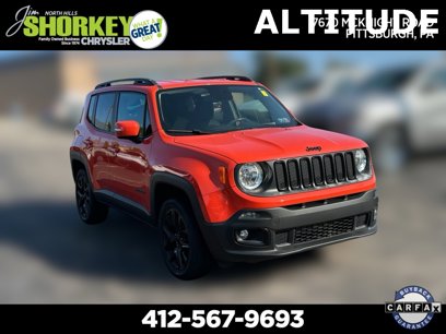 Certified 2017 Jeep Renegade Altitude