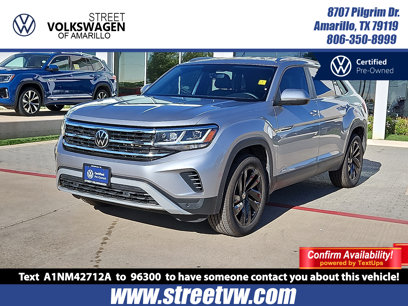 Certified 2023 Volkswagen Atlas Cross Sport SE w/ Black Wheel Package