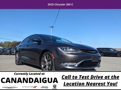 Used 2015 Chrysler 200 C w/ Navigation & Sound Group I