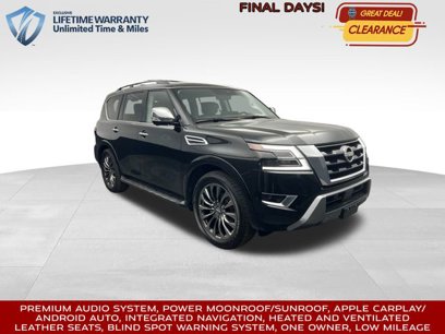 Used 2023 Nissan Armada Platinum w/ Captain's Chairs Package