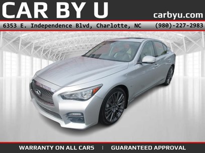 Used 2016 INFINITI Q50 Red Sport 400 w/ Cargo Package