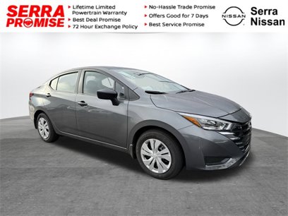 New 2025 Nissan Versa S w/ Trunk Package