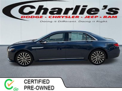 Used 2017 Lincoln Continental Select w/ Climate Package