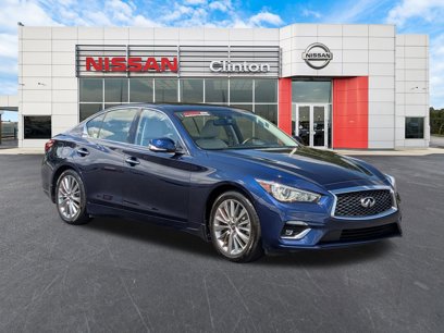 Used 2022 INFINITI Q50 Luxe
