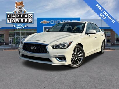 Used 2022 INFINITI Q50 Luxe