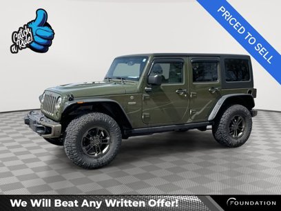 Used 2016 Jeep Wrangler Unlimited Sahara