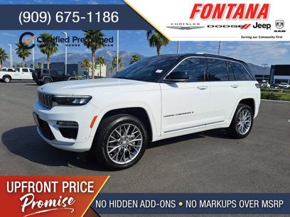 Certified 2022 Jeep Grand Cherokee Summit w/ Luxury Tech Group V