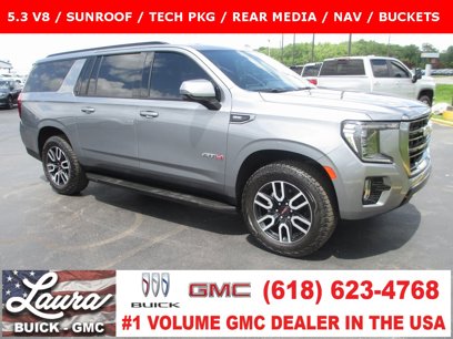 Used 2021 GMC Yukon XL AT4 w/ Rear Media and Nav Package