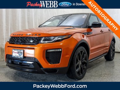 Used 2017 Land Rover Range Rover Evoque Autobiography