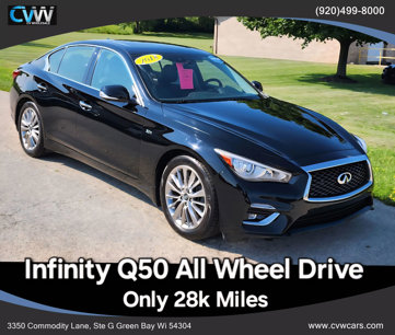 Used 2018 INFINITI Q50 Luxe