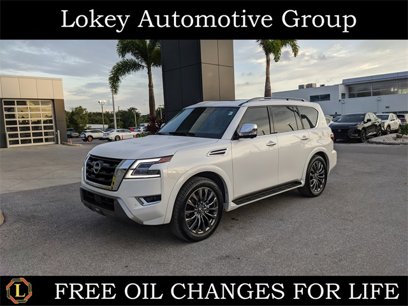 Certified 2023 Nissan Armada Platinum w/ Captain's Chairs Package