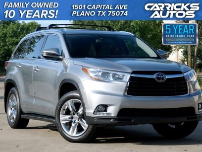 Used 2015 Toyota Highlander Limited Platinum