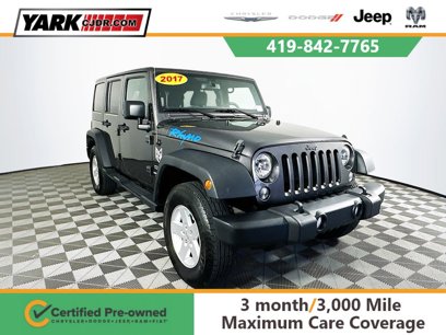 Certified 2017 Jeep Wrangler Unlimited Sport w/ Quick Order Package 24S