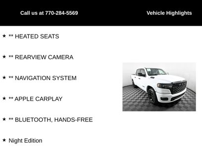 Used 2025 RAM 1500 Big Horn