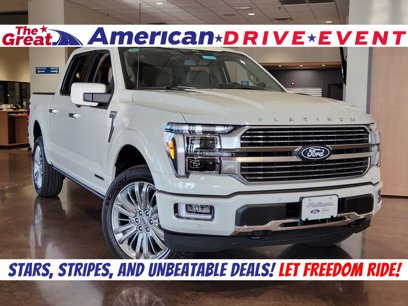 New 2025 Ford F150 Platinum w/ Equipment Group 703A Plus