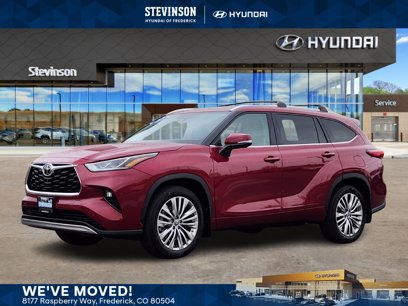 Used 2022 Toyota Highlander Platinum