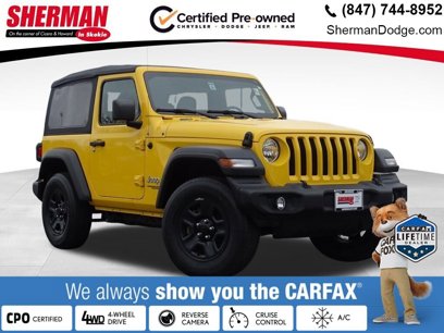 Certified 2021 Jeep Wrangler Sport