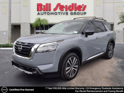 Certified 2022 Nissan Pathfinder Platinum w/ Cargo Package