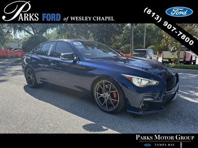 Used 2019 INFINITI Q50 Red Sport 400 w/ Sensory Package