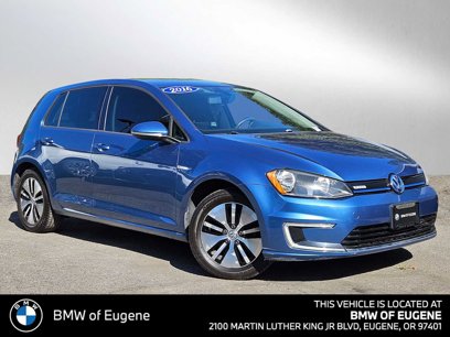 Used 2016 Volkswagen e-Golf SE
