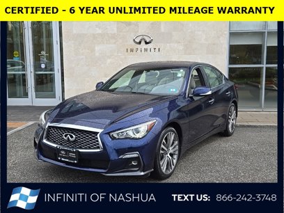 Certified 2022 INFINITI Q50 Sensory