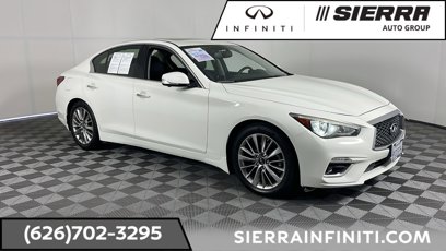 Used 2021 INFINITI Q50 Luxe w/ Cargo Package