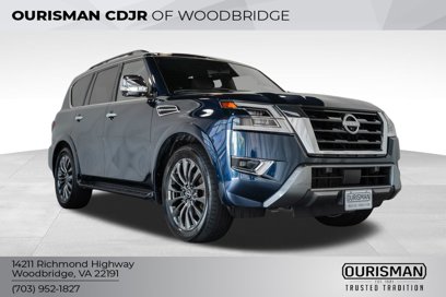 Used 2023 Nissan Armada Platinum w/ Captain's Chairs Package