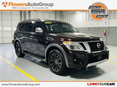 Used 2018 Nissan Armada Platinum w/ Captain Seat Package