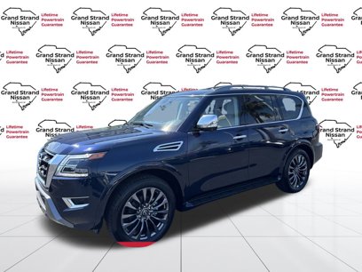Used 2024 Nissan Armada Platinum w/ Captain's Chairs Package