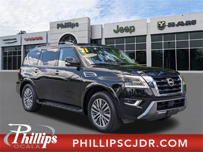 Used 2021 Nissan Armada SL w/ Captain's Chairs Package