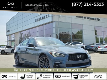 Certified 2024 INFINITI Q50 Red Sport 400 w/ All Weather Package