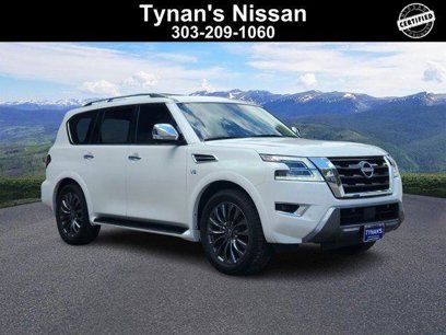 Used 2022 Nissan Armada Platinum w/ Captain's Chairs Package