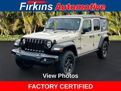 Used 2022 Jeep Wrangler Unlimited Sport