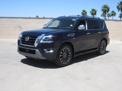 Used 2022 Nissan Armada Platinum w/ Captain's Chairs Package