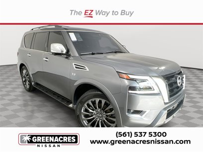 Certified 2021 Nissan Armada Platinum w/ Captain's Chairs Package