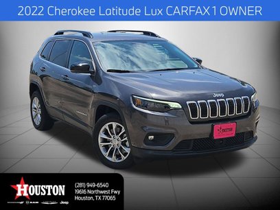 Used 2022 Jeep Cherokee Latitude Lux