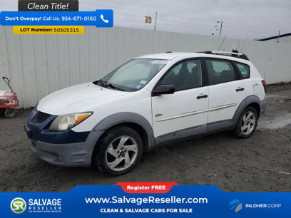 Used 2003 Pontiac Vibe w/ Power Group Value Package