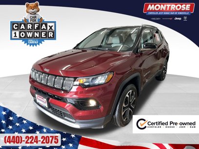 Certified 2022 Jeep Compass Limited
