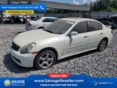 Used 2006 INFINITI G35 x Sedan