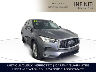 Certified 2021 INFINITI QX50 Luxe