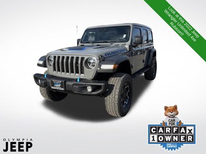 Certified 2022 Jeep Wrangler Unlimited Rubicon 4xe w/ Steel Bumper Group