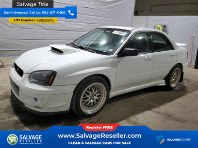 Used 2004 Subaru Impreza WRX Sedan