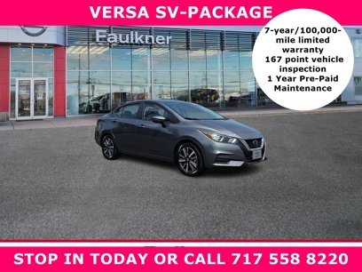 Certified 2021 Nissan Versa SV
