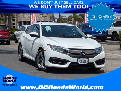 Certified 2017 Honda Civic LX