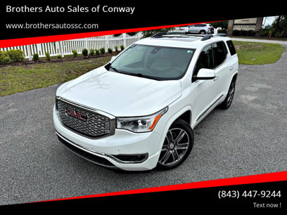 Used 2017 GMC Acadia Denali w/ LPO, Floor Liner Package
